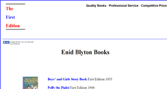 Desktop Screenshot of enidblyton.the-first-edition.com